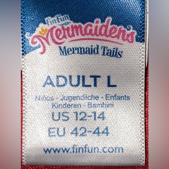 Mermaidens 🧜♀️ “Aussie Green Mermaid Tail”*Tail Skin ONLY* Adult SZ L 12-14 - Picture 6 of 10